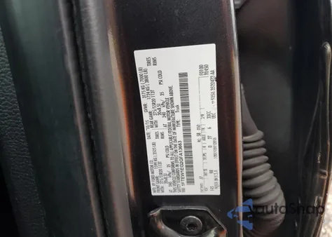 2016 Ford F150 Supercrew из США, поврежденный, VIN 1FTEW1EG2GFA13663